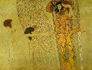 Gustav Klimt beethovenfrisen oil painting reproduction